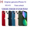 Original Genuine iPhone 13 6.1-inch iOS A15 comes with an OLED screen smartphone iPhone 13 box sealed with 6G RAM 512GB ROM and 100% battery life