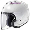 Arai geïmporteerde VZ Ram Half Helmet Motorcycle van Japan Track Running Cruise Pedal het hele seizoen 3 4 Wit L 57 58cm