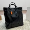 hall tote 33 leather designer shoulder bag for women black luxury handbag fashion long strap crossbody purse female large hobo totes rectangle shape tote bags