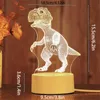 Lampy stołowe 1PC 3D Illusion Night Light - Lampa stołowa zasilana przez USB do dekoracji pokoju rodzinnego - Perfect Holiday lub Birthday Prezent - Projektowanie wieży