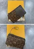 2024 Kvinnors äkta lädermynt Purse Kreditkortshållare Small Flap Bag Classic Black