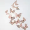 FooNaa Paper Hollow 3D Stickers Butterfly 24pcs 2 Set FA039 240429
