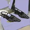 Designer luxe kledingschoenen vrouwen sling sandalen hoge hakken klassieke diamant mesh sandalen zwarte kristalglow terug knop sexy kat hakken