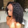 Hurtowa fabryka 360 koronkowa peruka czołowa naturalny czarny kolor perwersyjny krótki bob simulaiton ludzkie peruki włosy dla kobiet syntetycznych