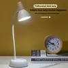 Bordslampor Ny LED -ögonvård Inlärning Folding Klipp USB Laddning Badrum Bordslamp Dormitory Bedside Reading Table Lamp