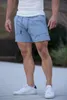 Short masculin en laine coton américain quart de longueur en dessous du genou Running Fitness Training Sports Short