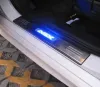 Styling LED Rostfritt stål Scuff Plate Door Sill 4st/set biltillbehör för Mitsubishi ASX RVR 2011 2012 2013 2014 2015