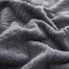 Dekens 2024 Warm koraalbloemdeken voor bedden Sofa Boheems blaneket bed decoratief boho cover gooide grijs