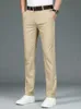 Pantalon pour hommes bambou fibre pantalon d'affaires hétéro