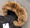 Men Classic Long Down Coat Winter Puffer Fox Fox Fur Hooded M Designer Dikke Parkas Jackets Luxe Streetwear Homme Unisex Coats Outerwear