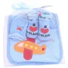 Barnstrumpor 1 påse Pure Cotton Baby Socks+Handskar+Bibb Korta babystrumpor Tecknad Childrens Autumn Nyfödd Kawaii Baby Present Sockl2405