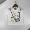 Top Baby Tracksuits Jungen Sommer Set Kids Designer Kleidung Größe 90-150 cm Kamera Zoo Muster Druckhülsen und Shorts 24may 24may