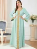 Ethnic Clothing Arab Morocco Muslim Dress Abaya Women embroidery maxi Abayas Dubai Turkey Islam Kaftan Longue Musulmane Vestidos Largos 2022 T240515