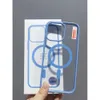 Custodia di protezione acrilica colorata per Samsung S21/S22/S23 con funzione magnetica