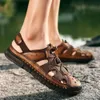 Summer Sandals Nice Shoes Men Beach Flat Non-slip Thick Sole Mens Male Holiday KA3516 c7fa s