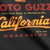 T-shirt maschile Moto Guzzi Moto Moto California 1100 Maglietta entusiasta Mens Crazy Cotton Short Shorted Plus Top Top Q240514