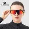 Outdoor Eyewear ROCKBROS Polarized Bicycle Glasses Wireless Bluetooth Sunglasses MP3 Sports UV400 Goggles GlassesQ240514