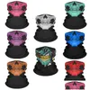 Party Masks Skl Magic Mask Halloween Cosplay Bicycle Ski Skls Half Face Ghost Scarf Bandana Neck Warmer Drop Delivery Home Garden Fe Dhpnf