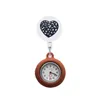 Montres de poche Spotted Clip d'amour rétractable Hospital Médical Hospital Médical Badge Reel Doctor Infirmière Watch for Women and Men Arabe Numinal D OT7IT