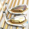 Erkekler Golf Kulüpleri 4star Honma S-07 Golf Irons 4-11 A SW 4 Demir Seti R/SR Grafit veya Çelik Şaft ve Baş Kapak Süper Bilek Tasarımcı Kulübü 532