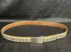 Designer Borbaroy Belt Modeschnalle Echtes Leder seltener Vintage -Gürtel Unisex