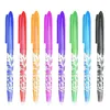 12Colors Erasable Gel Penns 05mm Multicolor Refill Kawaii Colored Pen for Drawing Writing Ink Rollerball Stationery 240511