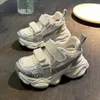 Najlepsza jakość dzieci sandały na rzep Kid Sneakers 3xl Bute Oddychający chłopcy i dziewczęcy buty młode trenerzy, modne sportowe trampki dla małych dzieci i niemowląt