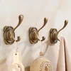 Robe Hooks Metal Towel Hanging Hook Holder Home decorative For Clothes Coat Hat Bag Bathroom Wall Mount Door Hardware 240513