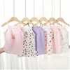Colete de roupas íntimas do colete de roupas de criança modelo de algodão de verão adequado para meninas roupas íntimas de roupas íntimas de roupas íntimas do bebê 4 6 8 anosL2405