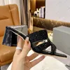 Designer New Women's Gina Ladies Heels Sandal Fashion Shoes With Diamond Heel High Heels Quality