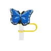 Other Table Decoration Accessories Colored Butterfly 28 St Er For Cups 30 40 Oz Water Bottles Topper Pack Of 8Mm Reusable Cute Sile Ti Otwfn