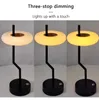 テーブルランプ不規則なターン可能なモダンなコーヒータッチセンサーテーブルランプベッドルームリビングルームの装飾の夜の光のために暖かいライト