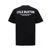 Cole Buxton Designer T-Shirts Herren T-Shirts Sommer T-Shirt Grüne grau weiße schwarze T-Shirt Frauen Frauen hochwertiger klassischer Slogan-Druck-Top-T-Shirt mit Tag