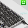 BT 5.0 2.4G Wireless und Combo Mini Multimedia Keyboard Maus -Set für Laptop -PC -TV -iPad -Buch Android DDMY3C