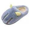 Slipper Barn Bomull Slipper Plush Home Boy Indoor Anti-Slippery Cute Cartoon Kid Shoe For Girl Kid Slipper Winer Shoe Pantufla Mujer Y240514D682