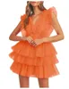 Party Dresses Tulle V Neck Homecoming Dress For Teens A Line Short Cocktail Backless Wedding Guest Examensation On200