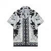 Louiseviution Designer T-shirt Vintage Chemise Mens Summer Shirts Fashion Hawaii Print Fleu