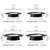 6pcs LED Downlight 5W 7W 9W 12W 15W 18W Ceiling Spot Light Recess Lamp Warm White/Cold AC220V-240V