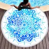 Towel Fashion Bonenjoy Bohemia Beach Mandala Round Tassel Yoga Mat Toalla Diameter 150cmバス