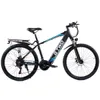 GTWO-F1 Electric Mountain Bike, 27,5 tum, 1000W bakre motor, 48V, 15AH, max hastighet 40 km, hydraulisk broms