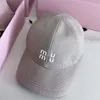 Draw String Ball Caps Männer Frauen Baseball Cap Designer Buchstabe Baseballhüte Luxus m Sunhat Mode Casquette Verstellbarer Snapback Sport Hut