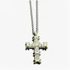 Collane a ciondolo Womens Cross Diamonds Designer Jewelry Collana Completa Brand come regalo di consegna regalo di Natale Dhwag Dhwag