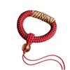 Mobile Phone Lanyard on Case Ring Buckle Hand-Woven Lanyard Pendant Short Chinese Style Creative Multi-Function Key Anti-lost