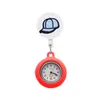 Pocket Watches Hat Clip Sile Lapel Nurse Watch With Second Hand Brooch Fob For Medical Workers On Easy To Read Alligator Hang Clock Gi Otcw4