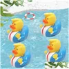 Dekoracja imprezy flaga pvc trump kaczka faworyjna kąpiel pływającą zabawę wodną zabawne zabawki prezent upuszczenie dostawy domu ogród godne zapasy impreza dhgek