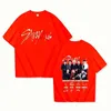 T-shirts Nieuw KPOP-gedrukt T-shirt voor dames zomer T-shirt y2k casual korte mouwen ronde nek top t-shirtl2405