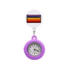 Pocket Watches Rainbow 24 Clip Brooch Nurse Watch Pin-On For Women And Men On Easy To Read Drop Delivery Otnbq