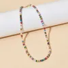 Collane di perline bohemian vintage abak in pietra in pietra naturale collana fatta a mano per donne trattamenti da donna migliore amico gioielli di lusso d240514