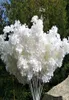 Silk Hydrangea Witte tak Bloemen Drijvende sneeuw Gypsophila Artificial Flowers Cherry Blossoms Wedding Arch Decorate Fake Flower2541156