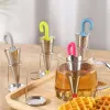 Infuser Tray Umbrella Reusable Drip Cups, Mugs and Teapots, Stainless Steel Fine Mesh Strainer with Silicone Lid for Loose Tea HJ5.15